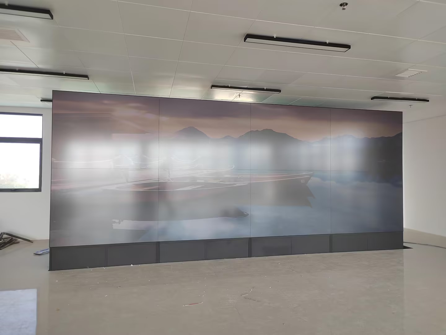 DLP背投拼接顯示單元實(shí)拍案例